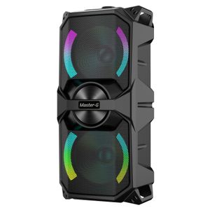 Parlante Karaoke Bluetooth Luxor 6,5” X2 con Micrófono