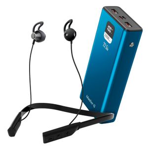 Kit Batería Externa 20000 + Audífono Bluetooth Flex Master-G