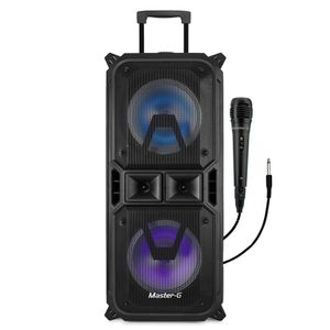Parlante Karaoke Bluetooth 8” x2 MGCOBRA Master-G
