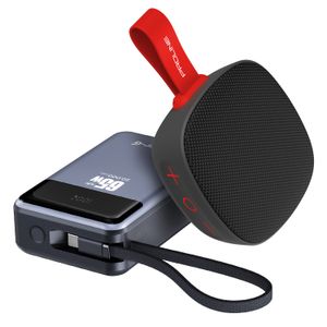 Batería Externa 20000 Notebook + Parlante Bluetooth Karbon3
