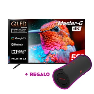 Smart TV QLED 58" Google TV 4K Bluetooth Frameless