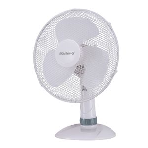 Ventilador de Sobremesa 16" 40W MGTF12B Blanco Master-G